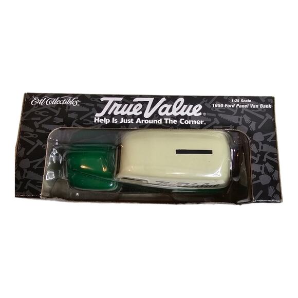 ERTL 1950 Ford Panel Van True Value Coin Bank Die Cast 1:25 RC2 NEW - Picture 9 of 12